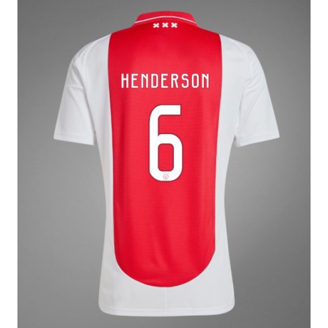 Ajax Jordan Henderson #6 Thuis tenue 2024-25 Korte Mouw Ajax Jordan Henderson #6 Thuis tenue 2024-25 Korte Mouw