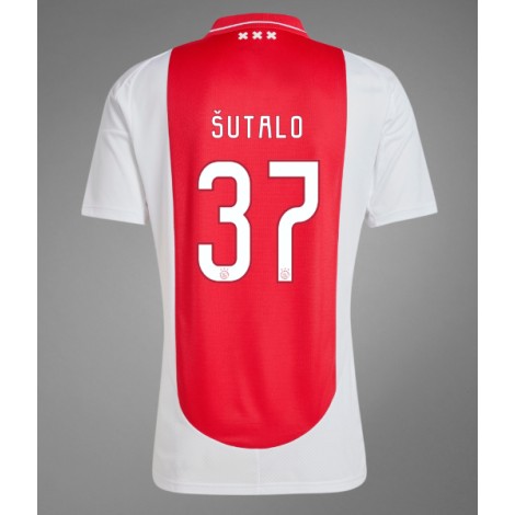 Ajax Josip Sutalo #37 Thuis tenue 2024-25 Korte Mouw Ajax Josip Sutalo #37 Thuis tenue 2024-25 Korte Mouw