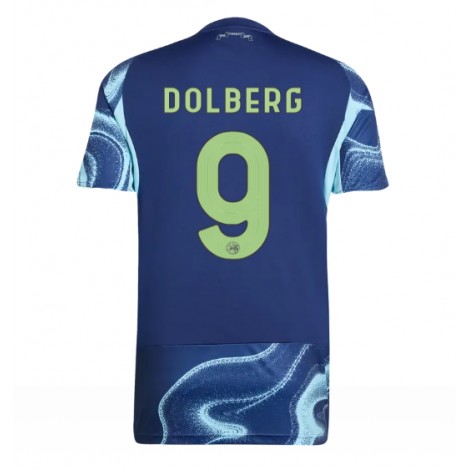 Ajax Kasper Dolberg #9 Uit tenue 2025-26 Korte Mouw Ajax Kasper Dolberg #9 Uit tenue 2025-26 Korte Mouw