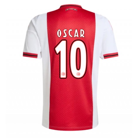 Ajax Oscar Gloukh #10 Thuis tenue 2025-26 Korte Mouw Ajax Oscar Gloukh #10 Thuis tenue 2025-26 Korte Mouw