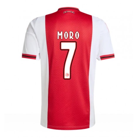 Ajax Raul Moro #7 Thuis tenue 2025-26 Korte Mouw Ajax Raul Moro #7 Thuis tenue 2025-26 Korte Mouw