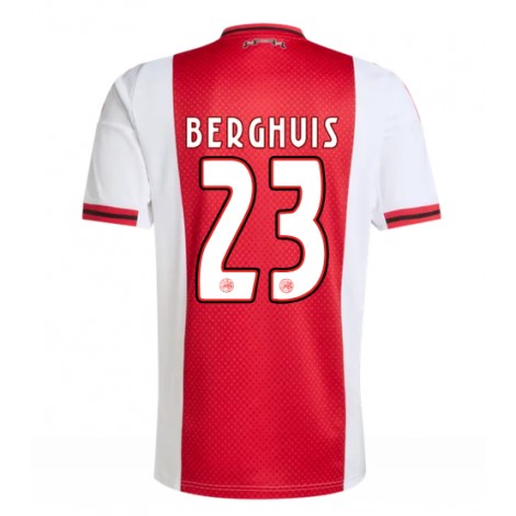 Ajax Steven Berghuis #23 Thuis tenue 2025-26 Korte Mouw Ajax Steven Berghuis #23 Thuis tenue 2025-26 Korte Mouw