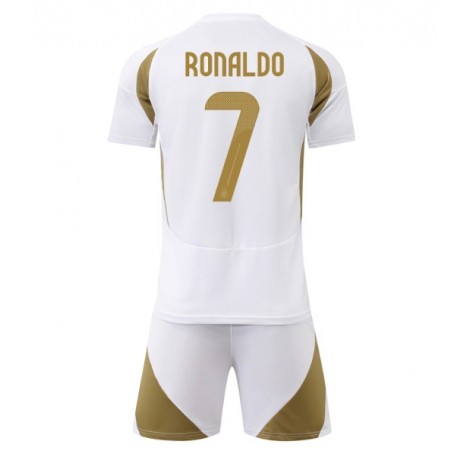 Al-Nassr Cristiano Ronaldo #7 Derde tenue Kids 2024-25 Korte Mouw (+ Korte broeken)