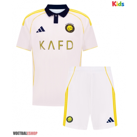 Al-Nassr Cristiano Ronaldo #7 Derde tenue Kids 2025-26 Korte Mouw (+ Korte broeken)