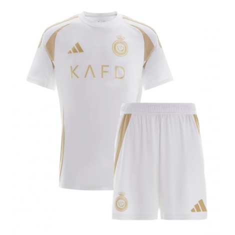 Al-Nassr Derde tenue Kids 2024-25 Korte Mouw (+ Korte broeken)