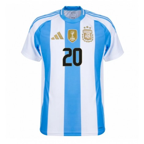 Argentinië Alexis Mac Allister #20 Thuis tenue Copa America 2024 Korte Mouw