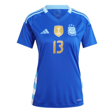 Argentinië Cristian Romero #13 Uit tenue Dames Copa America 2024 Korte Mouw