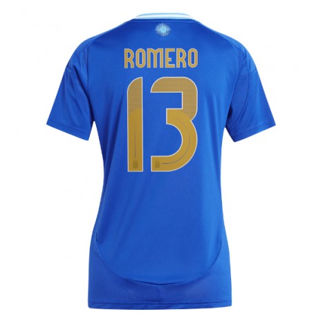 Argentinië Cristian Romero #13 Uit tenue Dames Copa America 2024 Korte Mouw