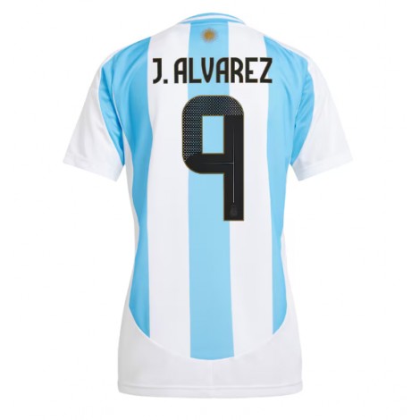 Argentinië Julian Alvarez #9 Thuis tenue Dames Copa America 2024 Korte Mouw