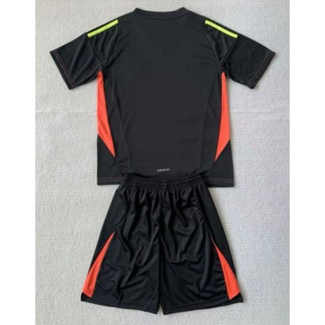 Argentinië Keeper Thuis tenue Kids Copa America 2024 Korte Mouw (+ Korte broeken)