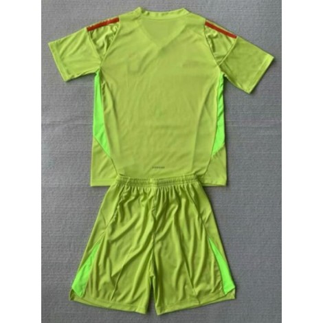 Argentinië Keeper Uit tenue Kids Copa America 2024 Korte Mouw (+ Korte broeken)
