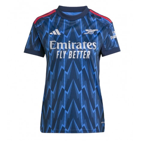 Arsenal Ben White #4 Uit tenue Dames 2025-26 Korte Mouw Arsenal Ben White #4 Uit tenue Dames 2025-26 Korte Mouw