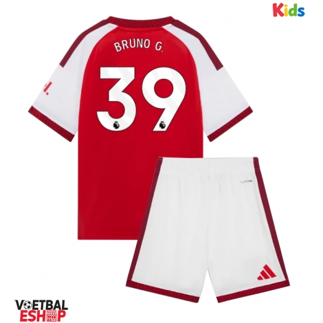 Arsenal Bruno Guimaraes #39 Thuis tenue Kids 2026-27 Korte Mouw (+ Korte broeken)