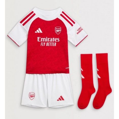 Arsenal Bukayo Saka #7 Thuis tenue Kids 2025-26 Korte Mouw (+ Korte broeken)