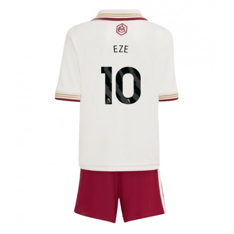 Arsenal Eberechi Eze #10 Derde tenue Kids 2025-26 Korte Mouw (+ Korte broeken)