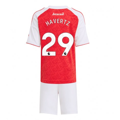 Arsenal Kai Havertz #29 Thuis tenue Kids 2025-26 Korte Mouw (+ Korte broeken)