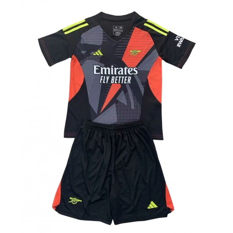 Arsenal Keeper Derde tenue Kids 2024-25 Korte Mouw (+ Korte broeken)