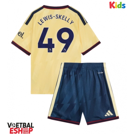 Arsenal Myles Lewis-Skelly #49 Derde tenue Kids 2026-27 Korte Mouw (+ Korte broeken)