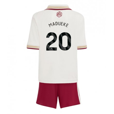Arsenal Noni Madueke #20 Derde tenue Kids 2025-26 Korte Mouw (+ Korte broeken)