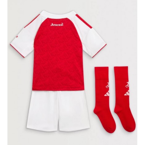 Arsenal Thuis tenue Kids 2025-26 Korte Mouw (+ Korte broeken)