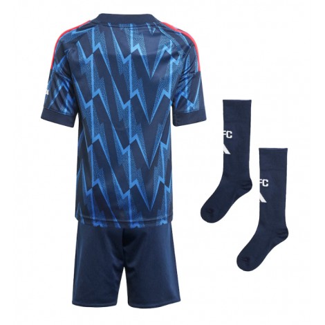 Arsenal Uit tenue Kids 2025-26 Korte Mouw (+ Korte broeken)
