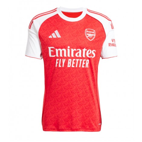 Arsenal William Saliba #2 Thuis tenue 2025-26 Korte Mouw Arsenal William Saliba #2 Thuis tenue 2025-26 Korte Mouw