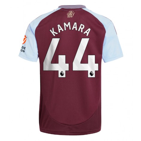 Aston Villa Boubacar Kamara #44 Thuis tenue 2024-25 Korte Mouw Aston Villa Boubacar Kamara #44 Thuis tenue 2024-25 Korte Mouw