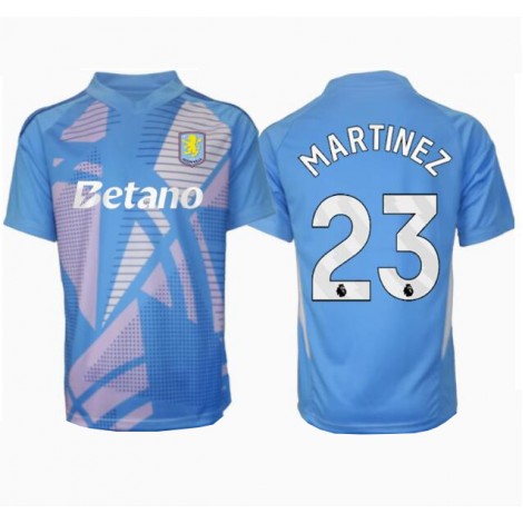 Aston Villa Emiliano Martinez #23 Keeper Derde tenue 2024-25 Korte Mouw Aston Villa Emiliano Martinez #23 Keeper Derde tenue 2024-25 Korte Mouw