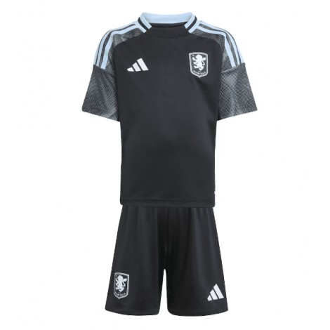 Aston Villa Harvey Elliott #9 Uit tenue Kids 2025-26 Korte Mouw (+ Korte broeken)