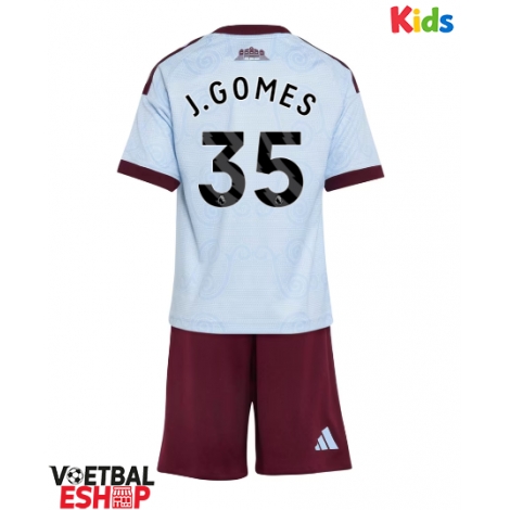 Aston Villa Joao Gomes #35 Derde tenue Kids 2026-27 Korte Mouw (+ Korte broeken)