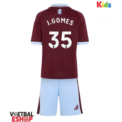 Aston Villa Joao Gomes #35 Thuis tenue Kids 2026-27 Korte Mouw (+ Korte broeken)
