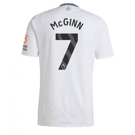 Aston Villa John McGinn #7 Uit tenue 2024-25 Korte Mouw Aston Villa John McGinn #7 Uit tenue 2024-25 Korte Mouw