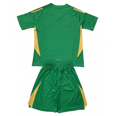 Aston Villa Keeper Thuis tenue Kids 2024-25 Korte Mouw (+ Korte broeken)