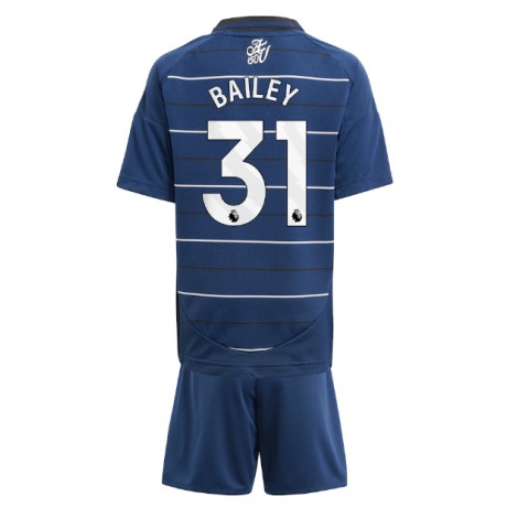 Aston Villa Leon Bailey #31 Derde tenue Kids 2024-25 Korte Mouw (+ Korte broeken)