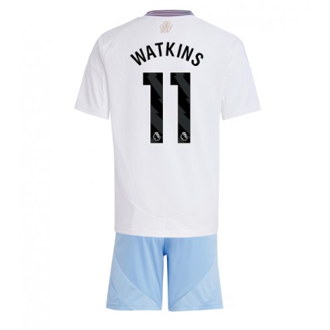 Aston Villa Ollie Watkins #11 Uit tenue Kids 2024-25 Korte Mouw (+ Korte broeken)