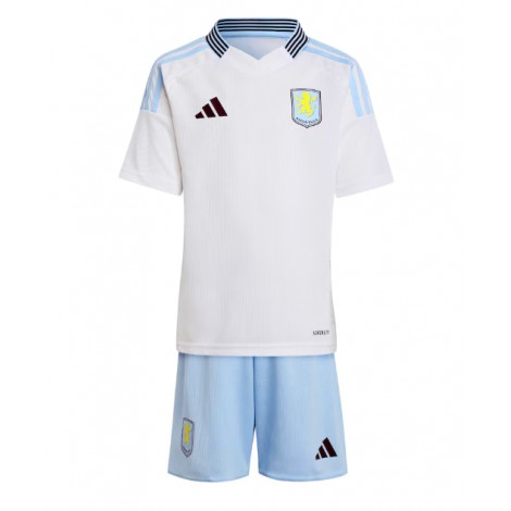 Aston Villa Pau Torres #14 Uit tenue Kids 2024-25 Korte Mouw (+ Korte broeken)