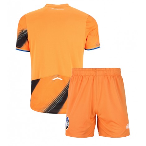 Atalanta Derde tenue Kids 2025-26 Korte Mouw (+ Korte broeken)