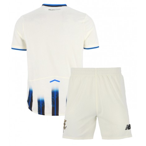 Atalanta Uit tenue Kids 2025-26 Korte Mouw (+ Korte broeken)