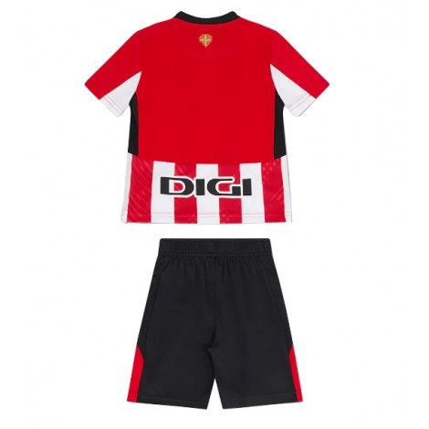 Athletic Bilbao Thuis tenue Kids 2024-25 Korte Mouw (+ Korte broeken)