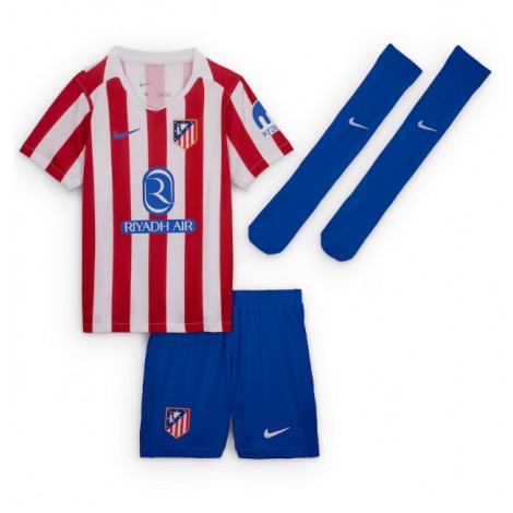 Atletico Madrid Alex Baena #10 Thuis tenue Kids 2025-26 Korte Mouw (+ Korte broeken)