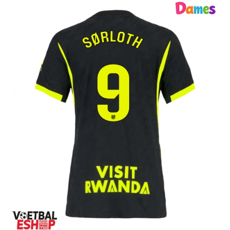 Atletico Madrid Alexander Sorloth #9 Uit tenue Dames 2026-27 Korte Mouw