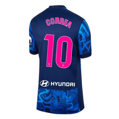 Atletico Madrid Angel Correa #10 Derde tenue Dames 2024-25 Korte Mouw