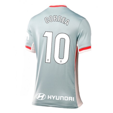 Atletico Madrid Angel Correa #10 Uit tenue Dames 2024-25 Korte Mouw