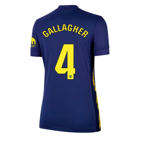 Atletico Madrid Conor Gallagher #4 Uit tenue Dames 2025-26 Korte Mouw