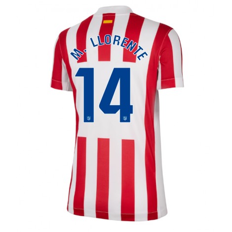 Atletico Madrid Marcos Llorente #14 Thuis tenue Dames 2025-26 Korte Mouw