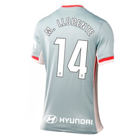 Atletico Madrid Marcos Llorente #14 Uit tenue Dames 2024-25 Korte Mouw