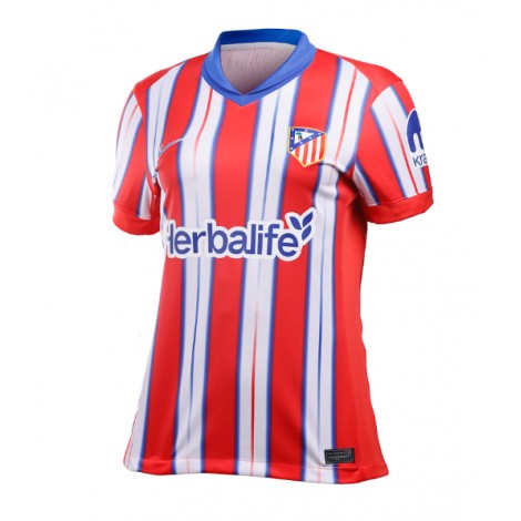 Atletico Madrid Robin Le Normand #24 Thuis tenue Dames 2024-25 Korte Mouw