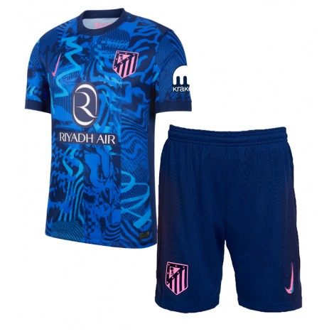 Atletico Madrid Rodrigo De Paul #5 Derde tenue Kids 2024-25 Korte Mouw (+ Korte broeken)