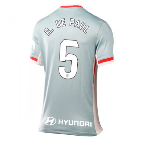 Atletico Madrid Rodrigo De Paul #5 Uit tenue Dames 2024-25 Korte Mouw