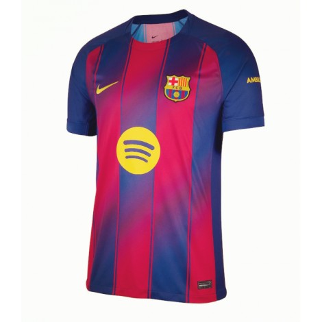 Barcelona Dani Olmo #20 Thuis tenue 2025-26 Korte Mouw Barcelona Dani Olmo #20 Thuis tenue 2025-26 Korte Mouw